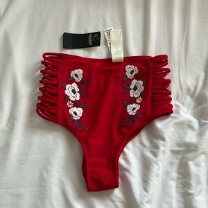 Hollister High Waisted Swim Bottoms